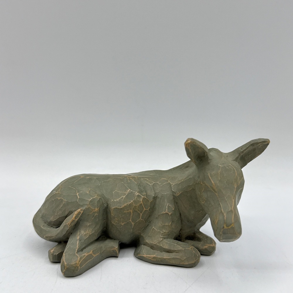 Willow Tree Donkey Figurine Nativity Reclining Animal Susan Lordi Replacement